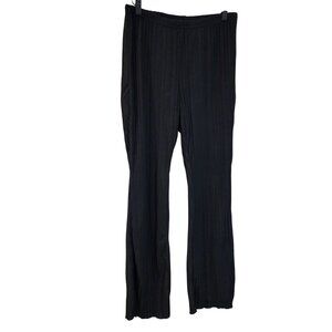 Shein Womens Black textured sweater Pants Size L